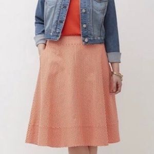 NWT Lane Bryant Modernist Flare Skirt